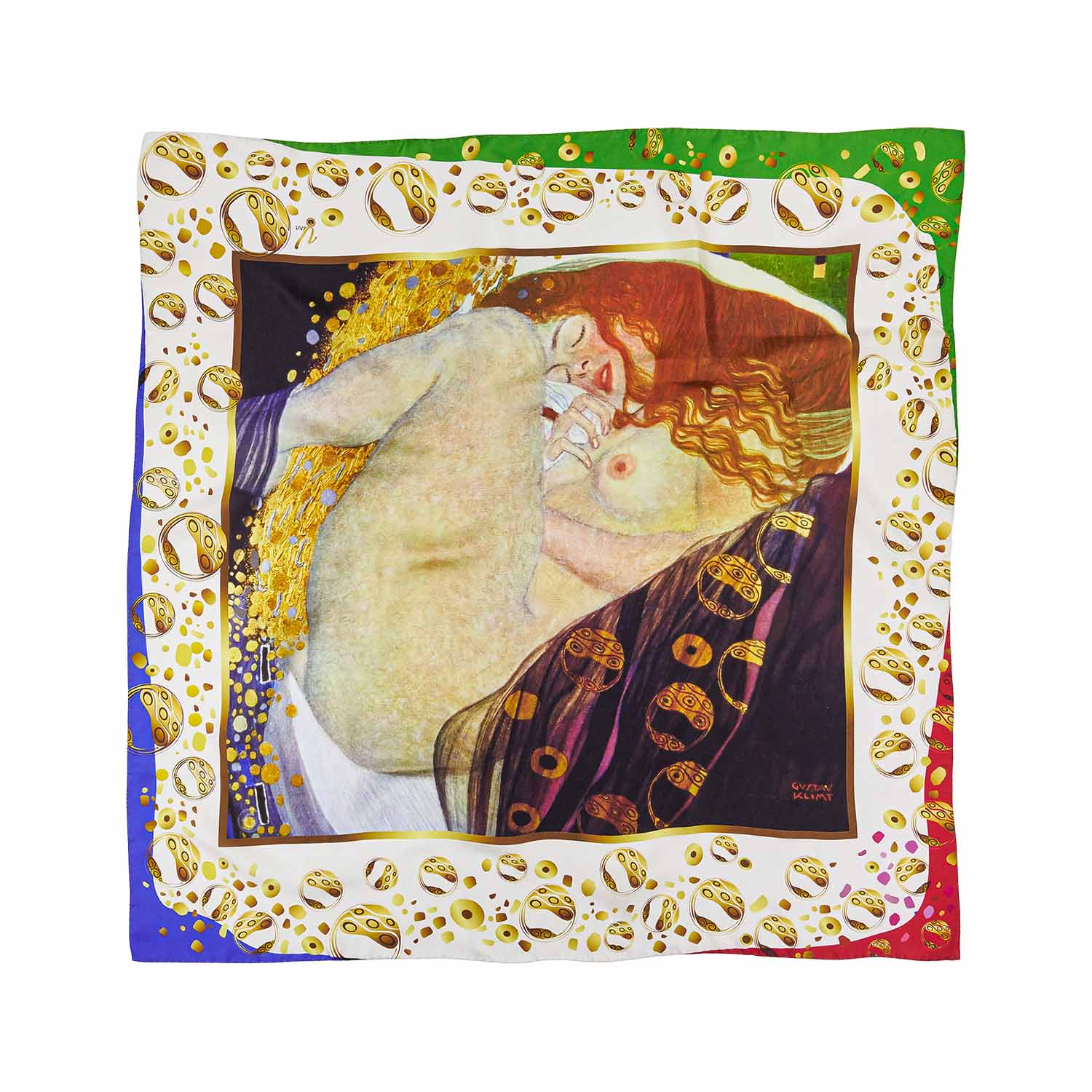 Разноцветный платок «Даная»