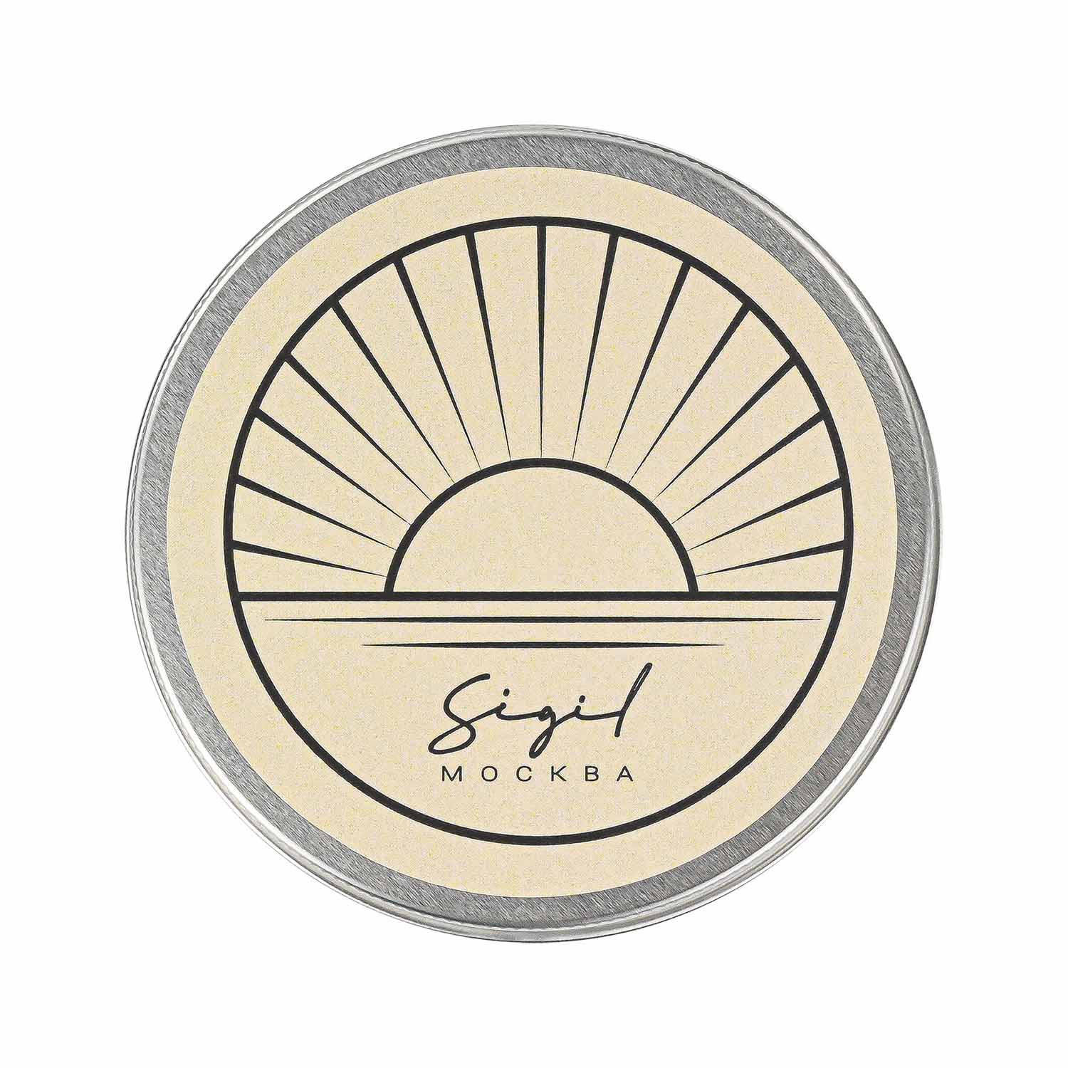 SIGIL, Ароматическая свеча «Белое облако» в жестяной банке