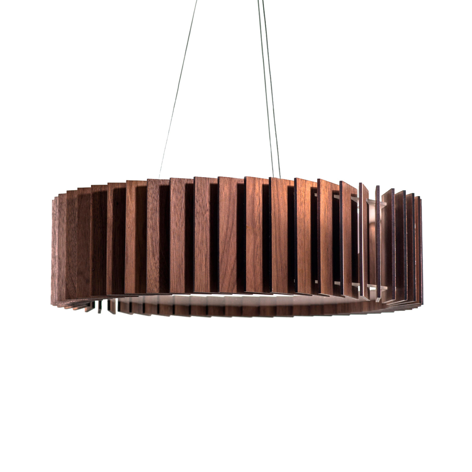 Потолочный светильник WOODLED ROTOR Chandelier S, nut
