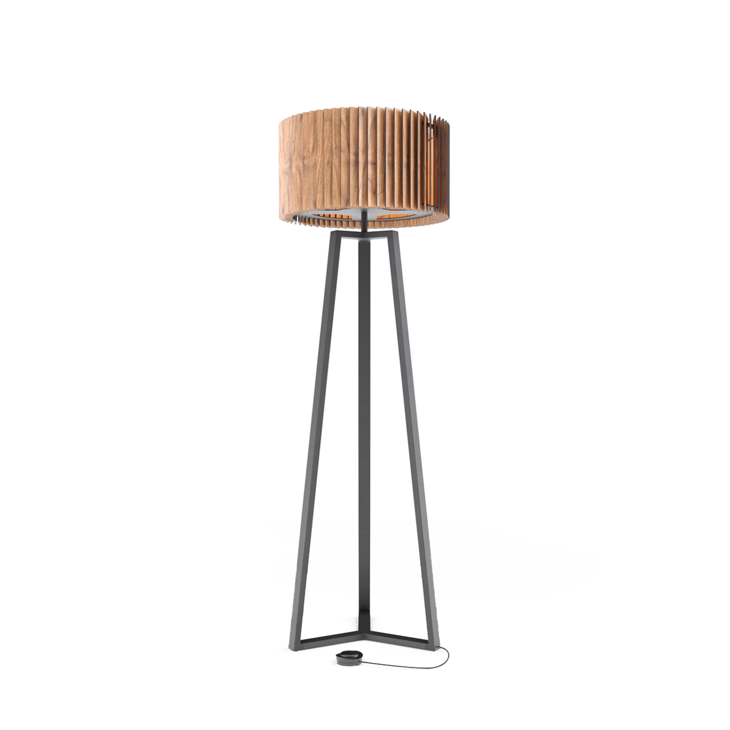 Торшер ROTOR Floor Lamp, Nut
