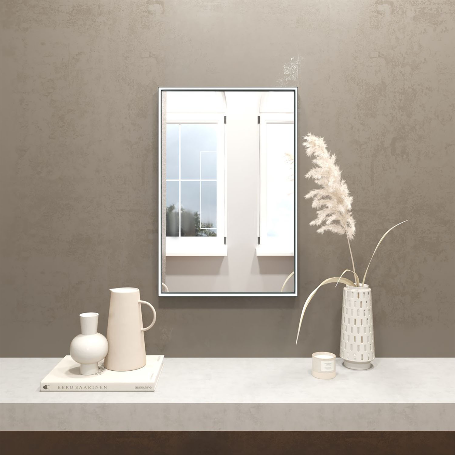 Зеркало в раме с подсветкой Frame