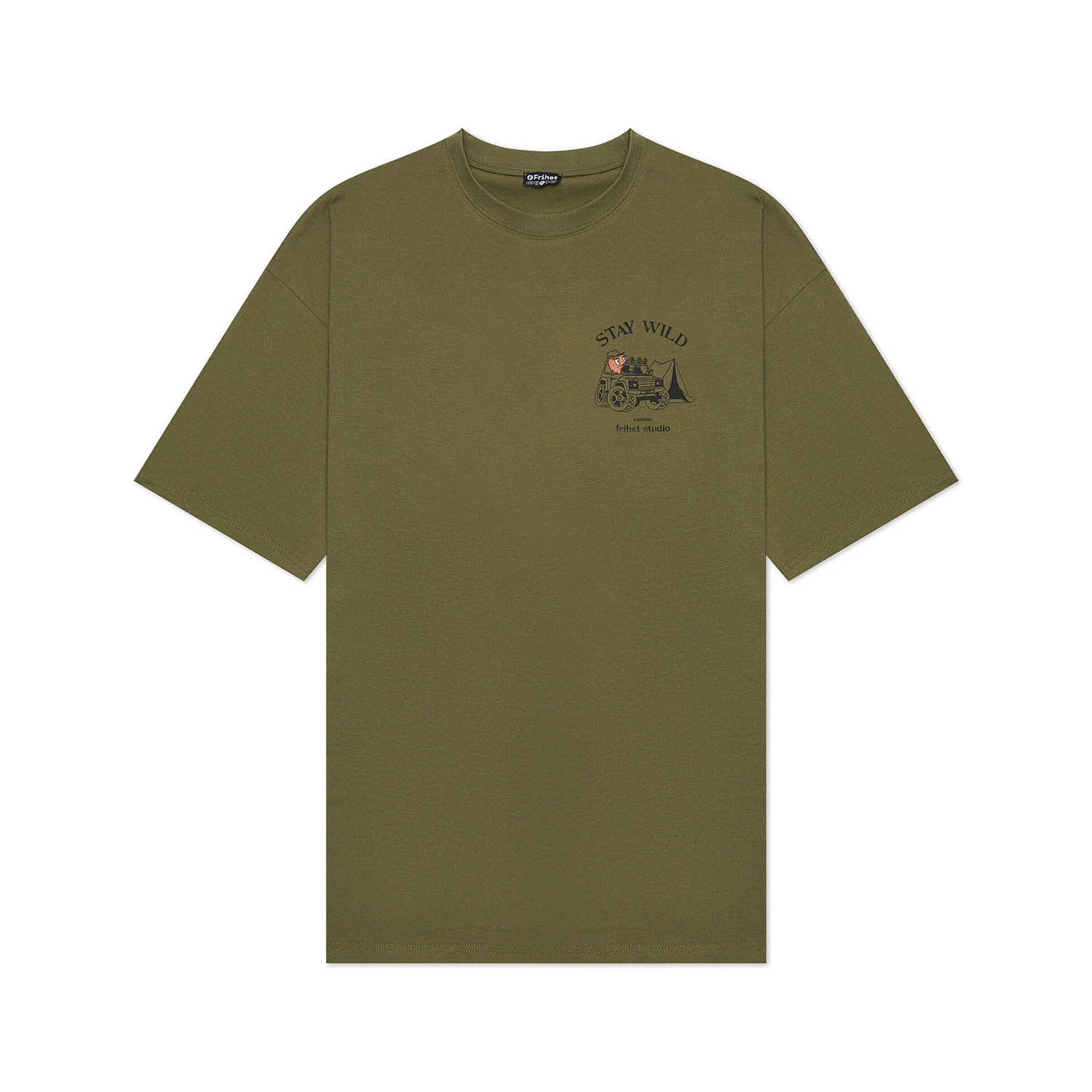 Футболка Stay Wild (Olive)