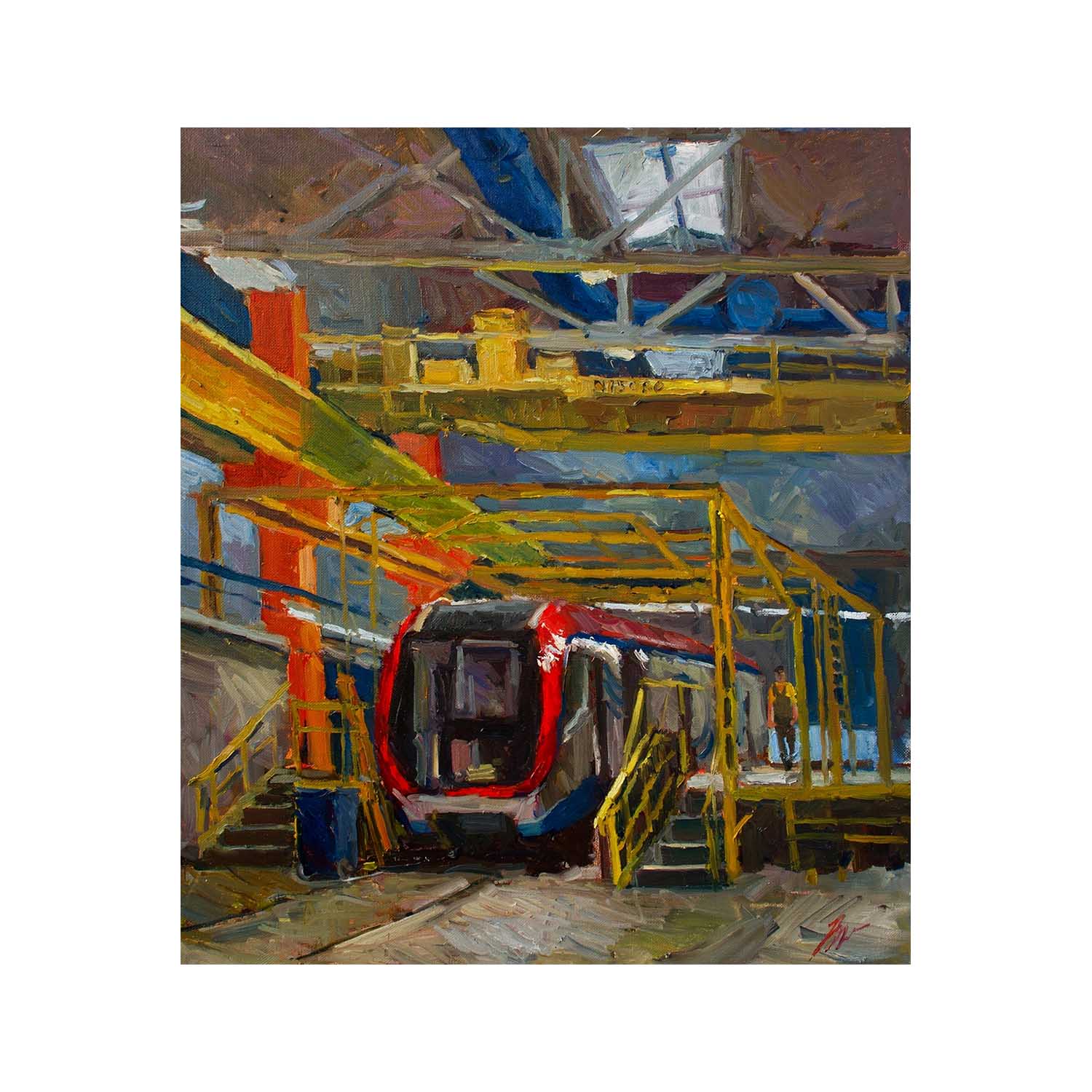 Картина «Москва», Ю. Прошутинская