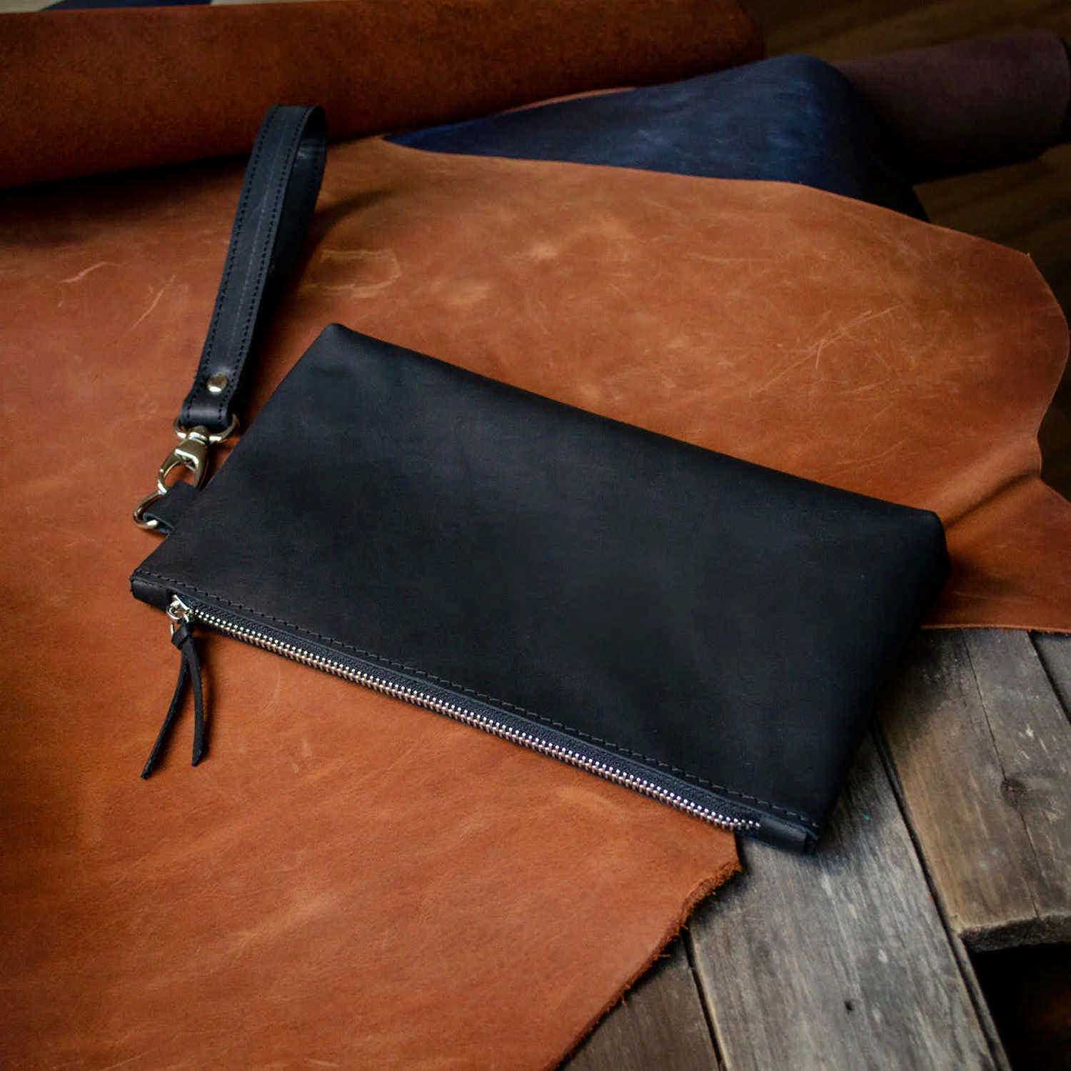 Борсетка на молнии «Мемфис»