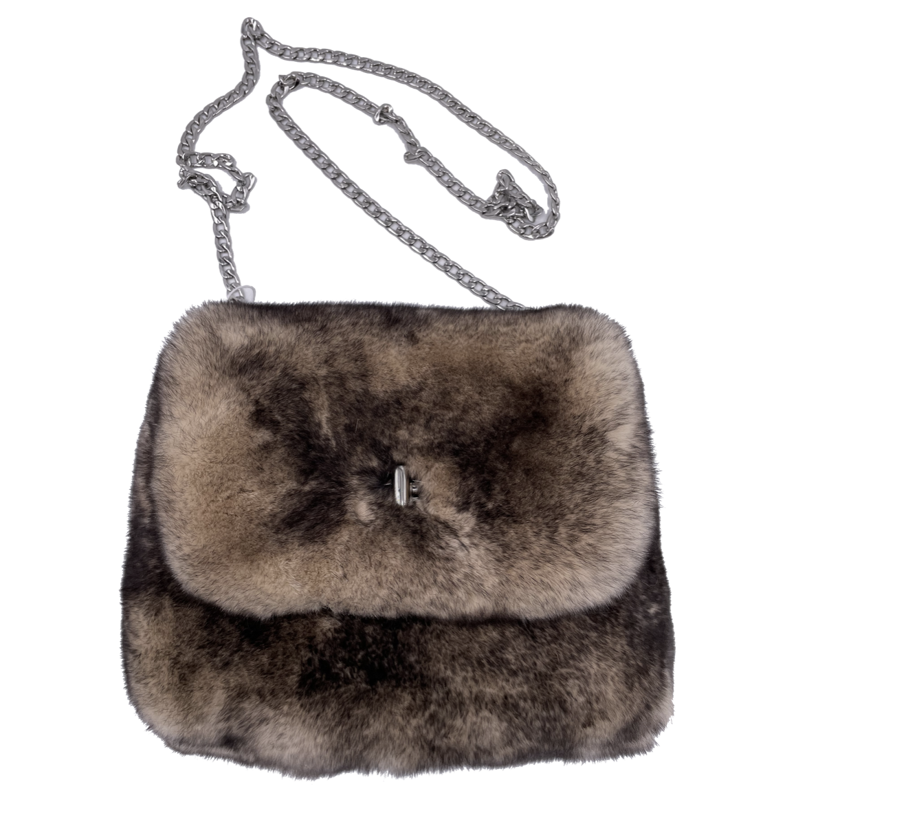 Сумка из меха кролика