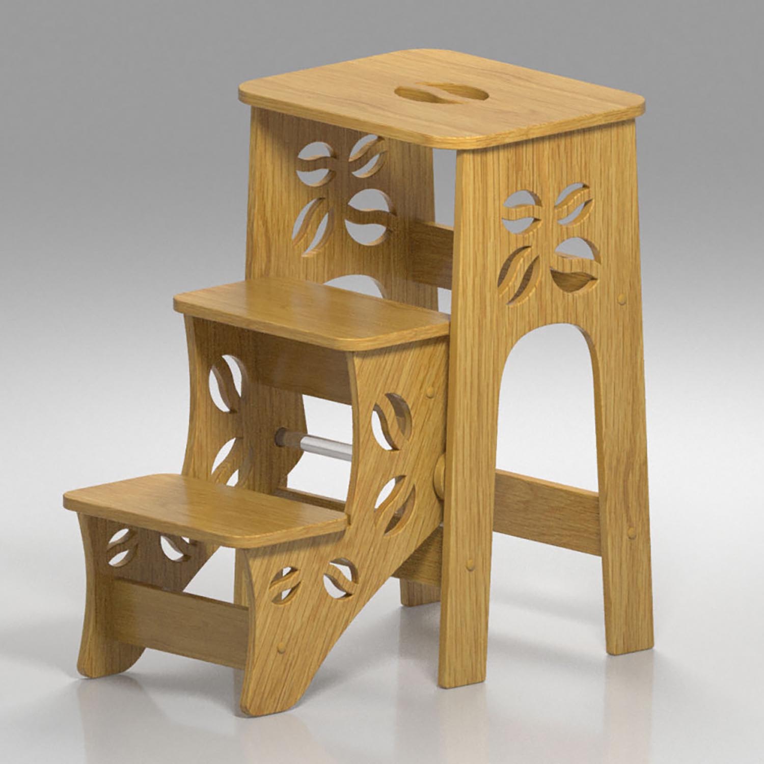 Табурет-стремянка «Кофейные зерна»