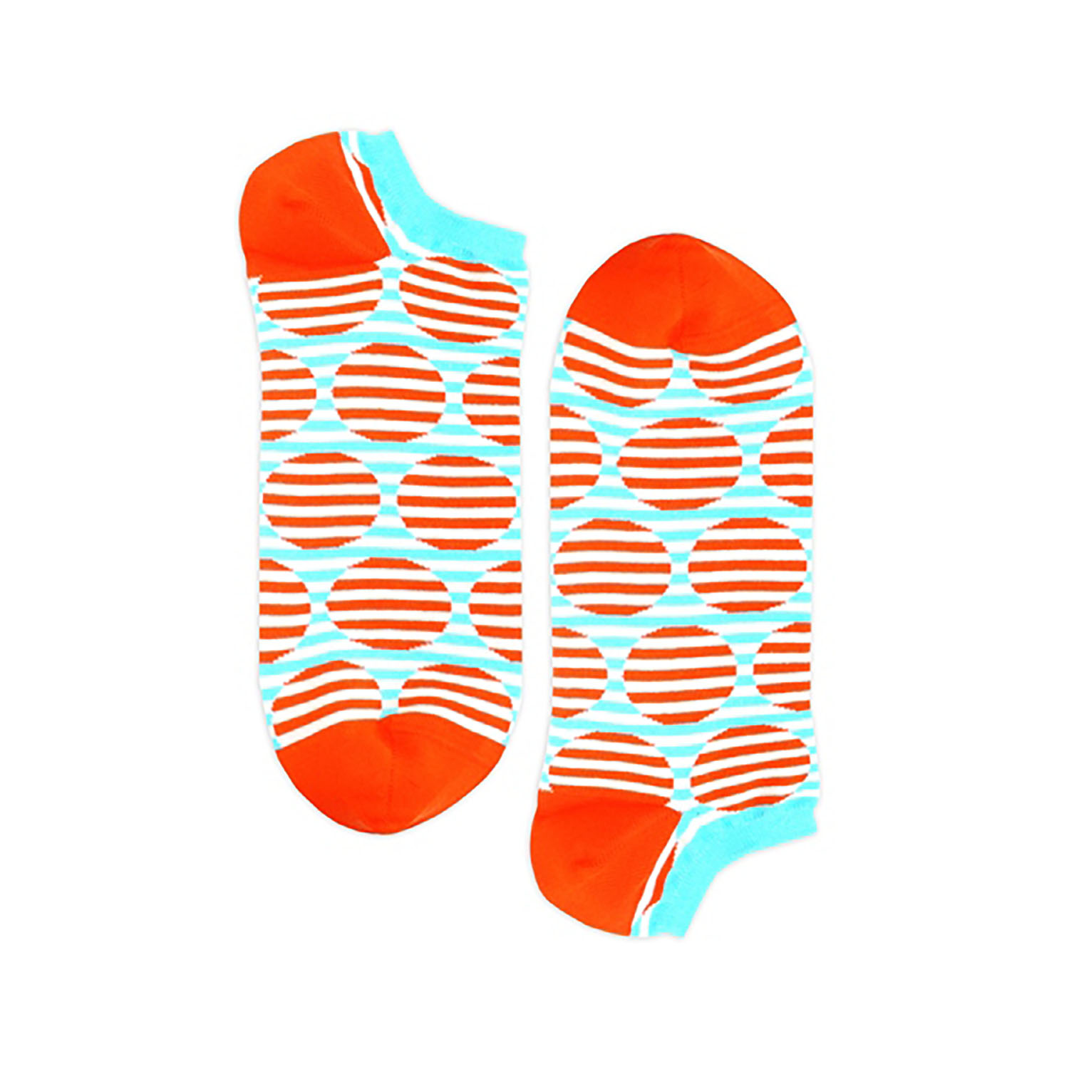 Короткие носки «Круги»