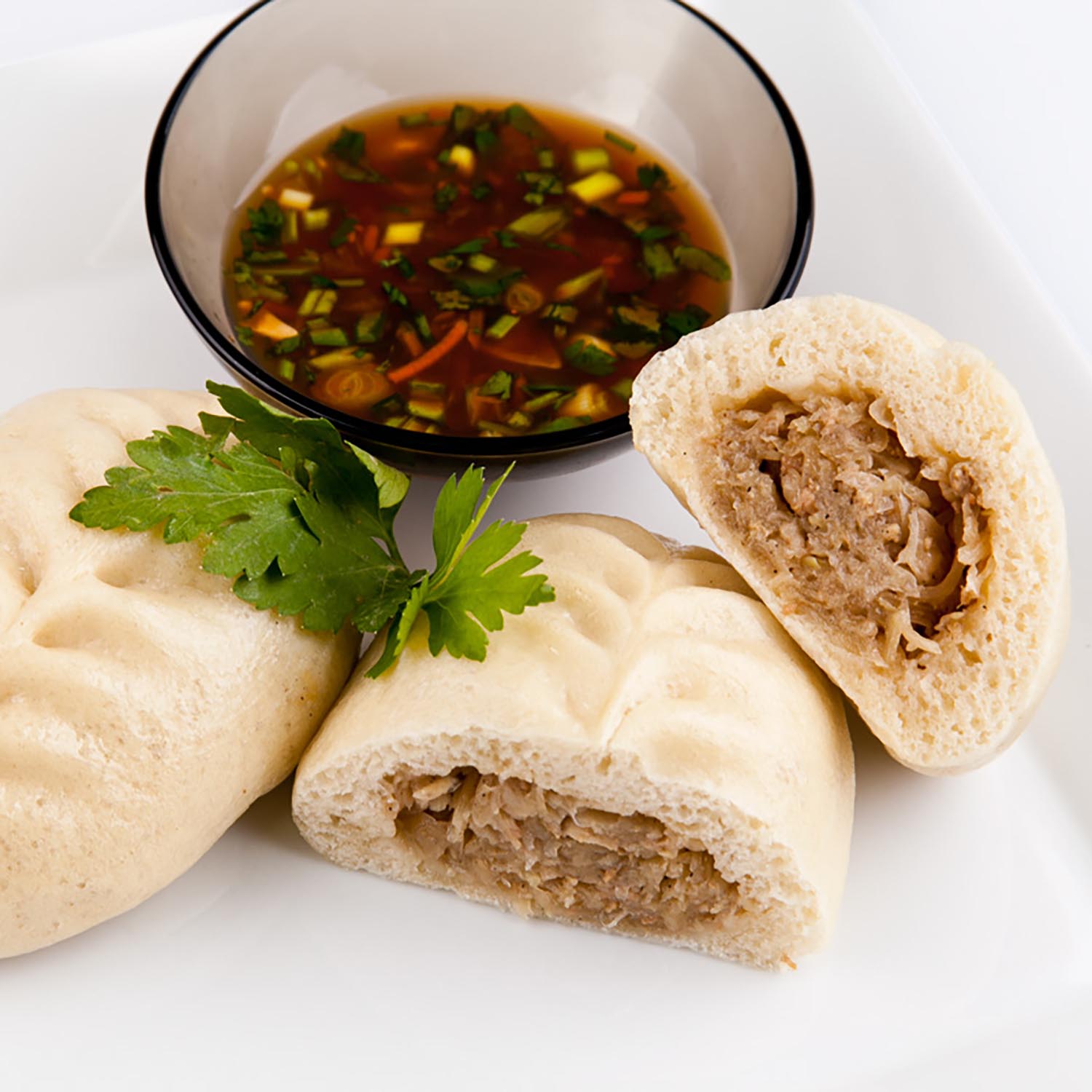 Пироги по-корейски с мясом