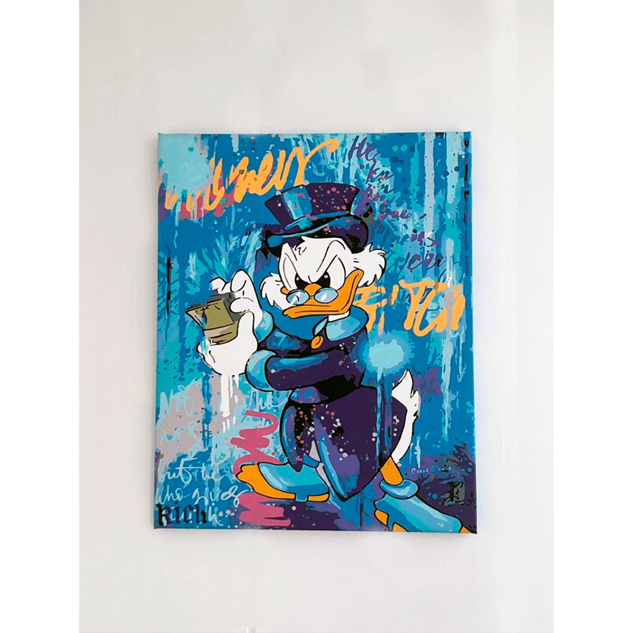 Картина по номерам Scrooge Скрудж Art