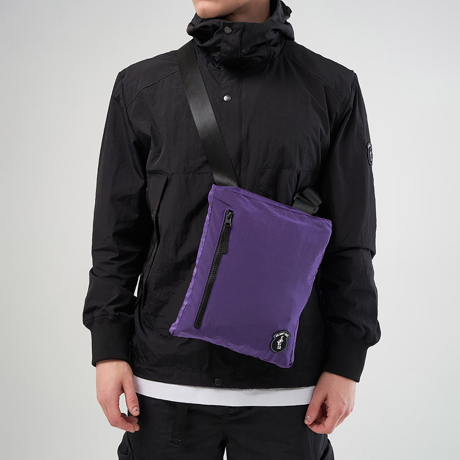 Сумка Ripstop Nylon Cross Body Bag Purple