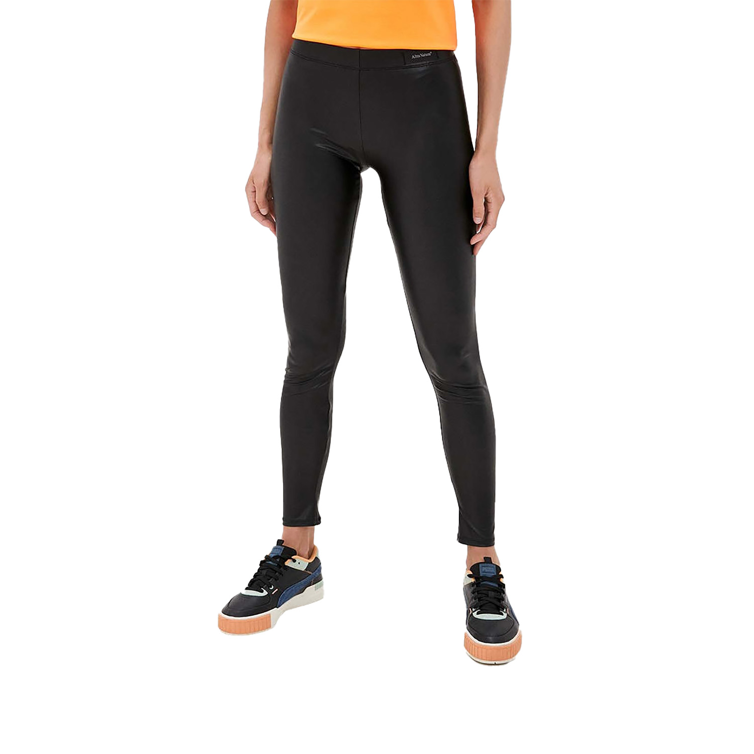 Женские легинсы черные