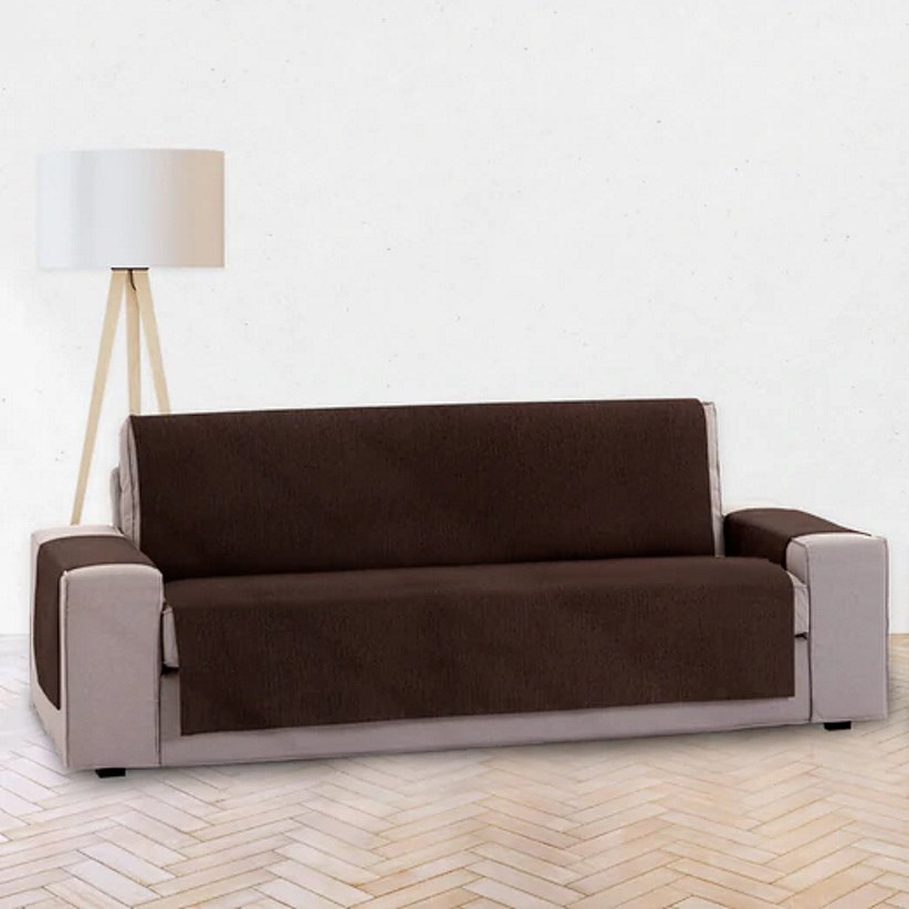 ISLANDIYA AQUASTOP BROWN Непромокаемая накидка для мягкой мебели (200 см.)