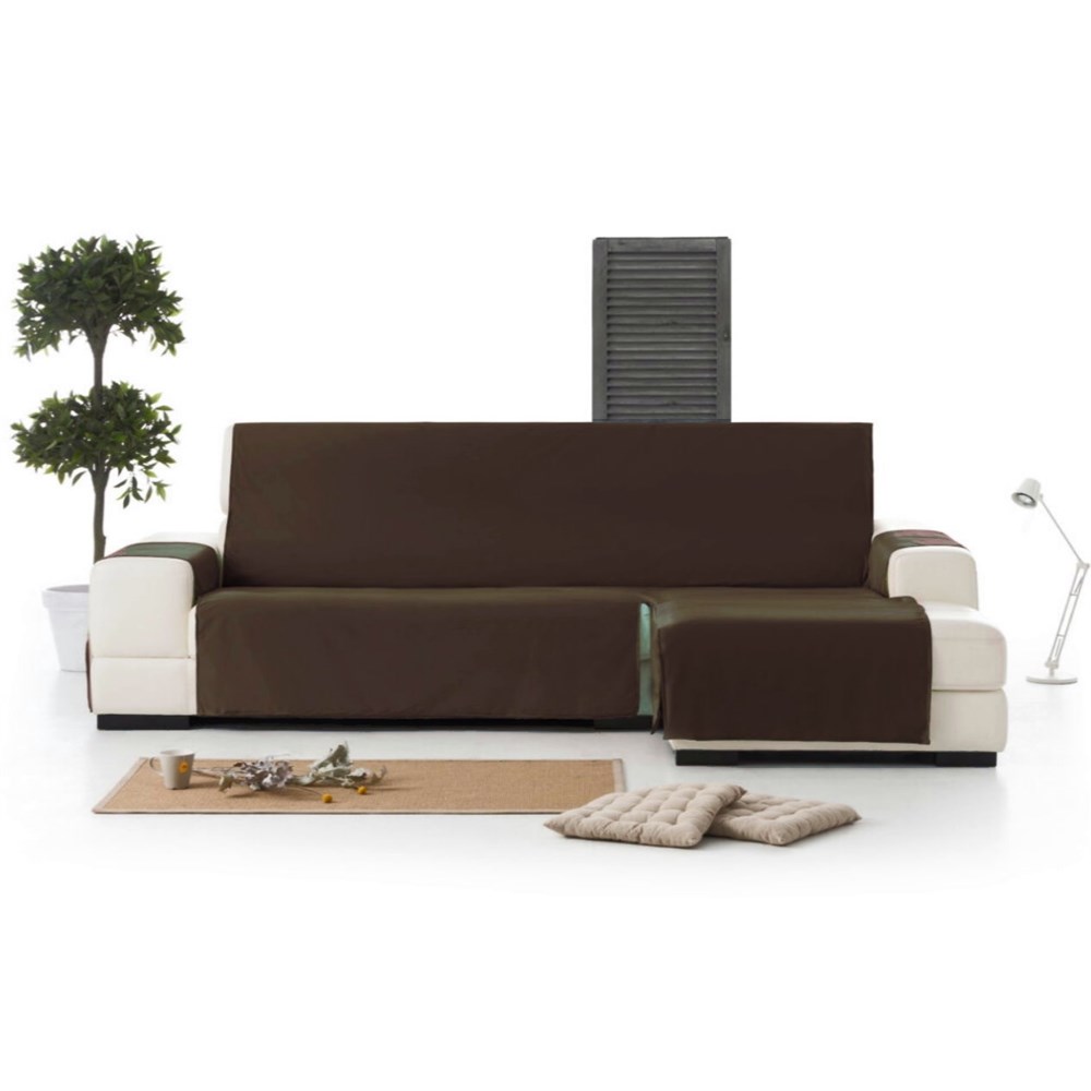 ISLANDIYA AQUASTOP BROWN Непромокаемая накидка для мягкой мебели (220 см.)
