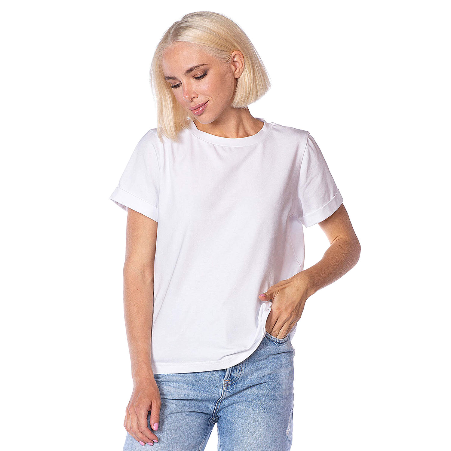 Женская базовая футболка