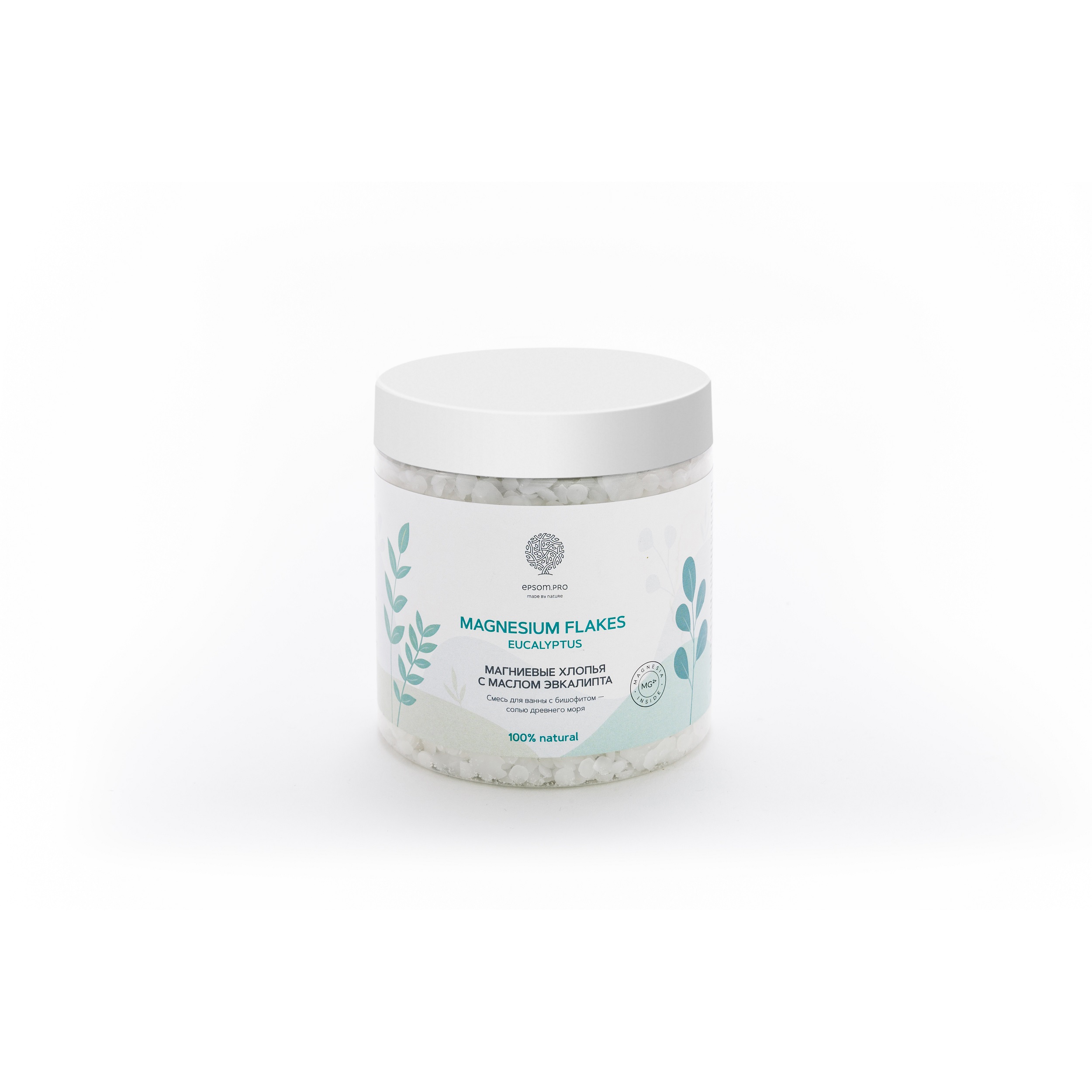 Магниевые хлопья с маслом эвкалипта «Magnesium flakes eucalyptus»