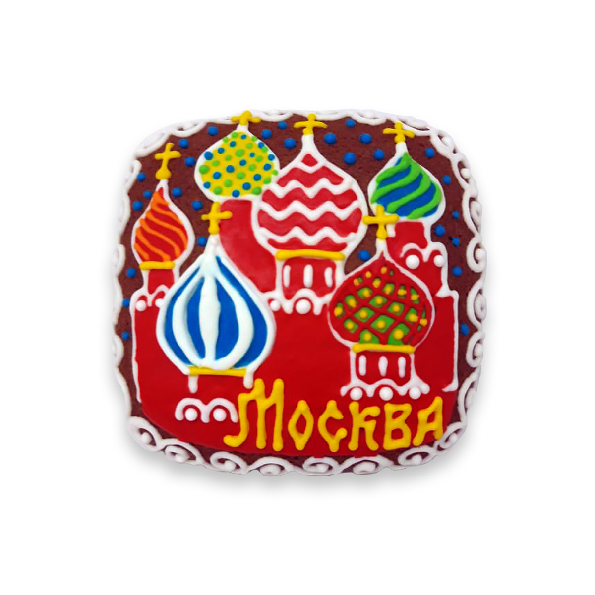 Пряничная открытка «Москва»