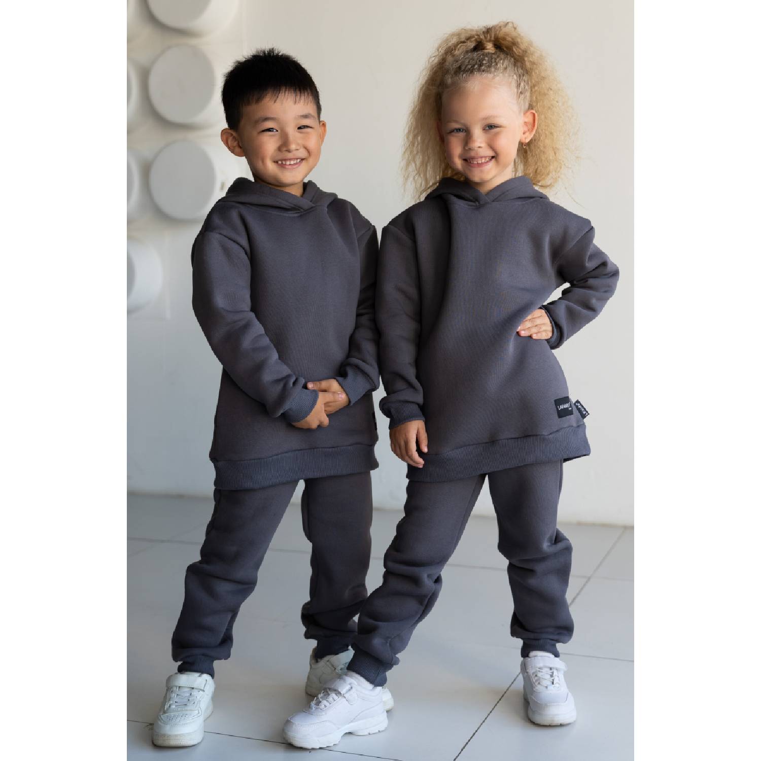 Костюм с начесом Over Slim