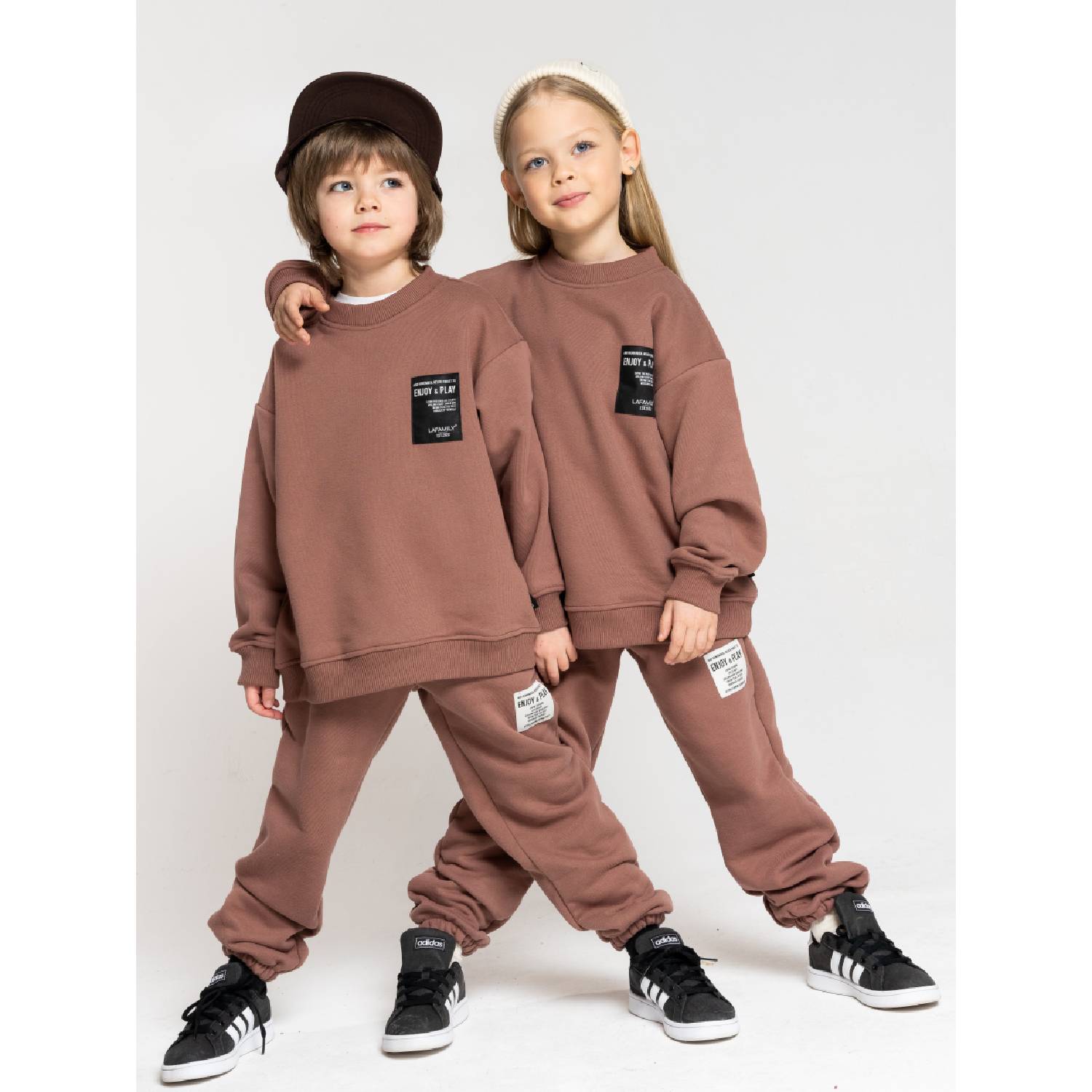 Костюм ультра оверсайз свитшот Enjoy & Play