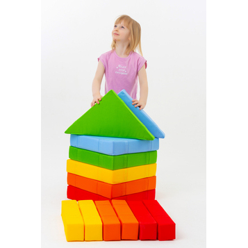 Набор мягких спортивных модулей Новичок «Акварель»