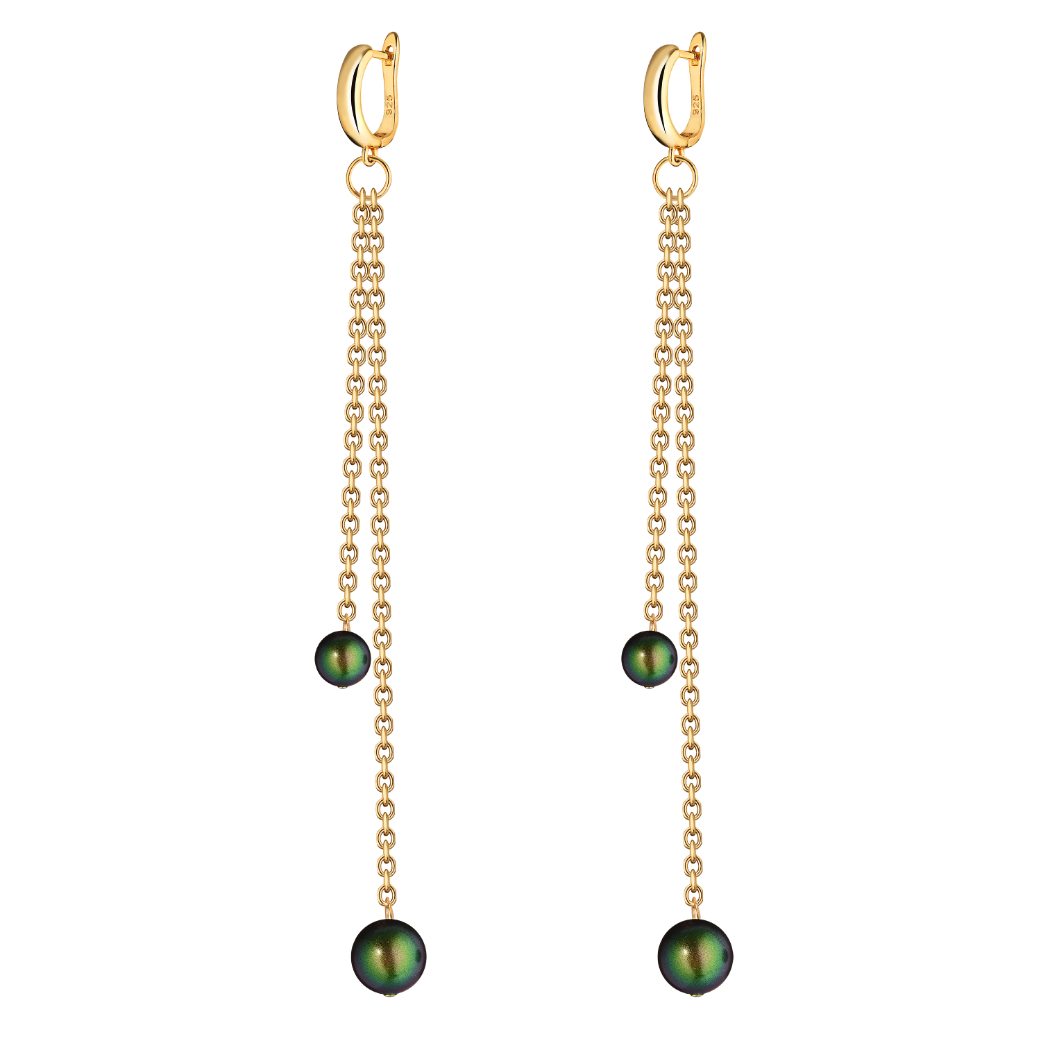 Juicy green earrings