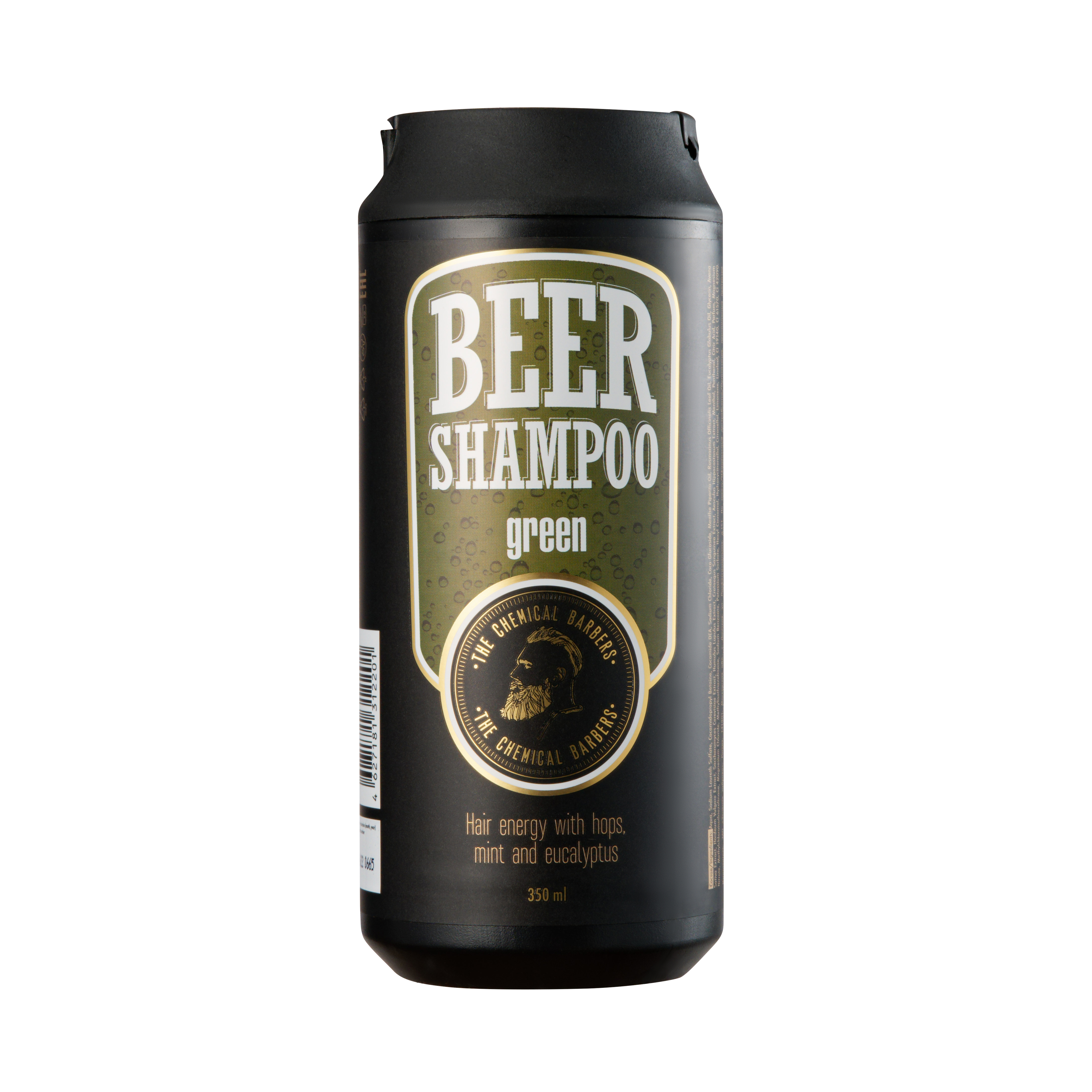 Beer Shampoo Green/Пивной шампунь с мятой и эвкалиптом