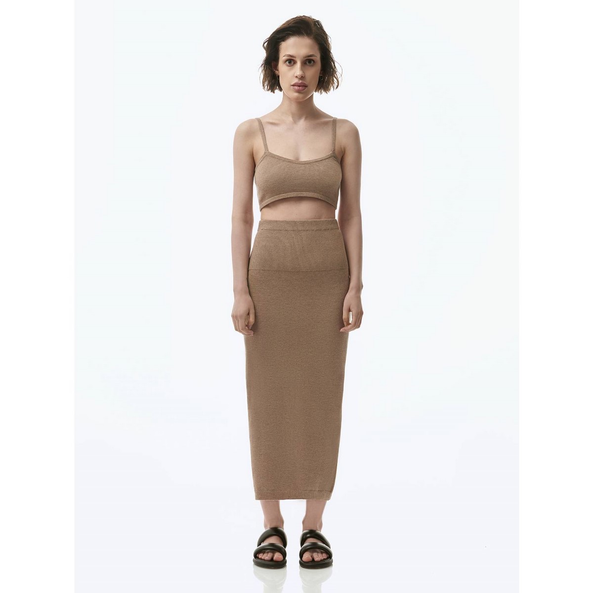 Юбка-карандаш кашемировая