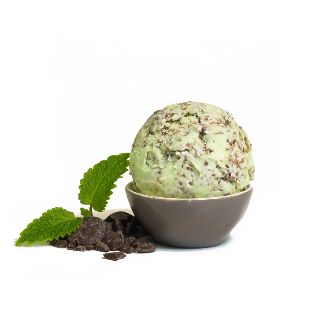 Сливочное мороженое «Мята с шоколадной крошкой»