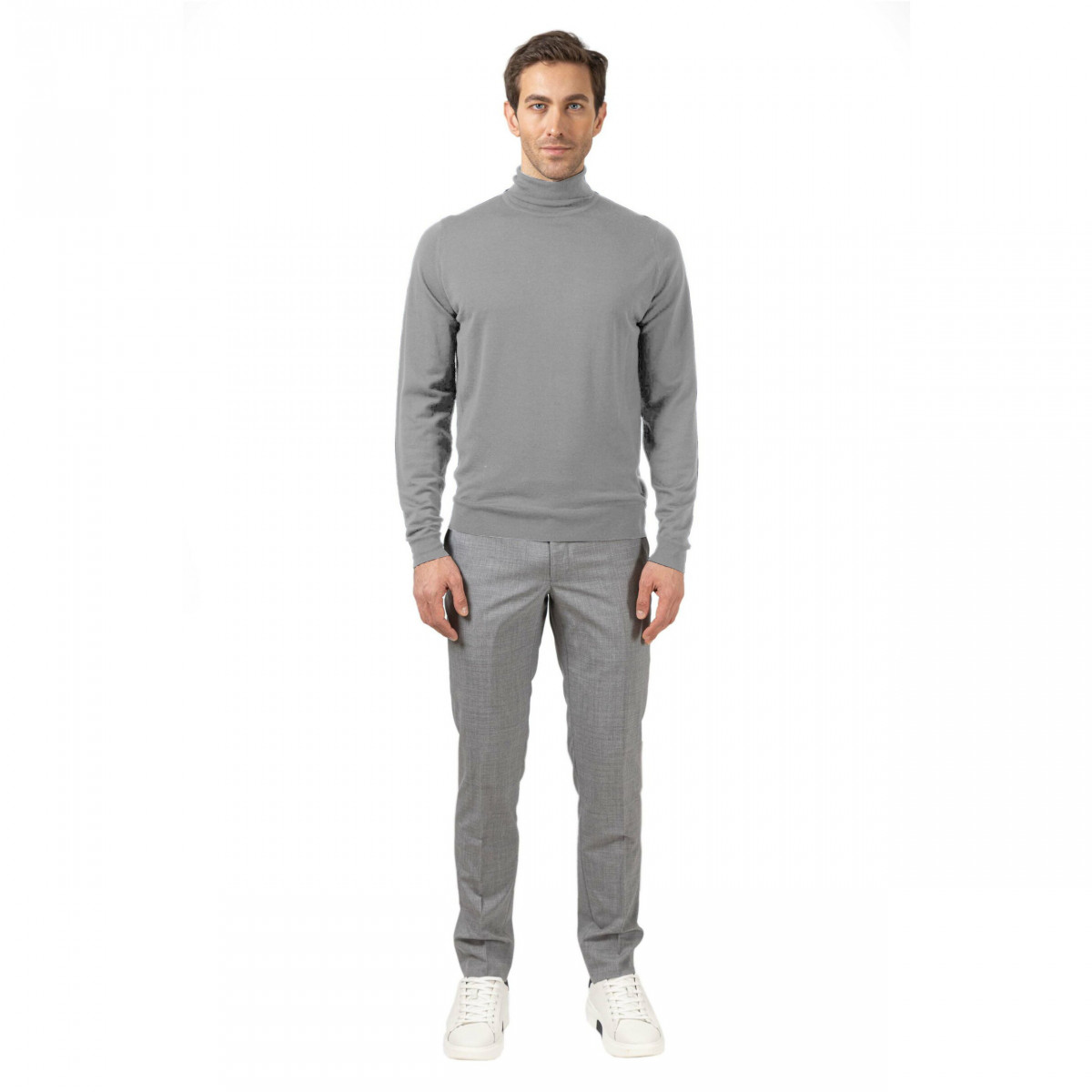 Водолазка мужская серая