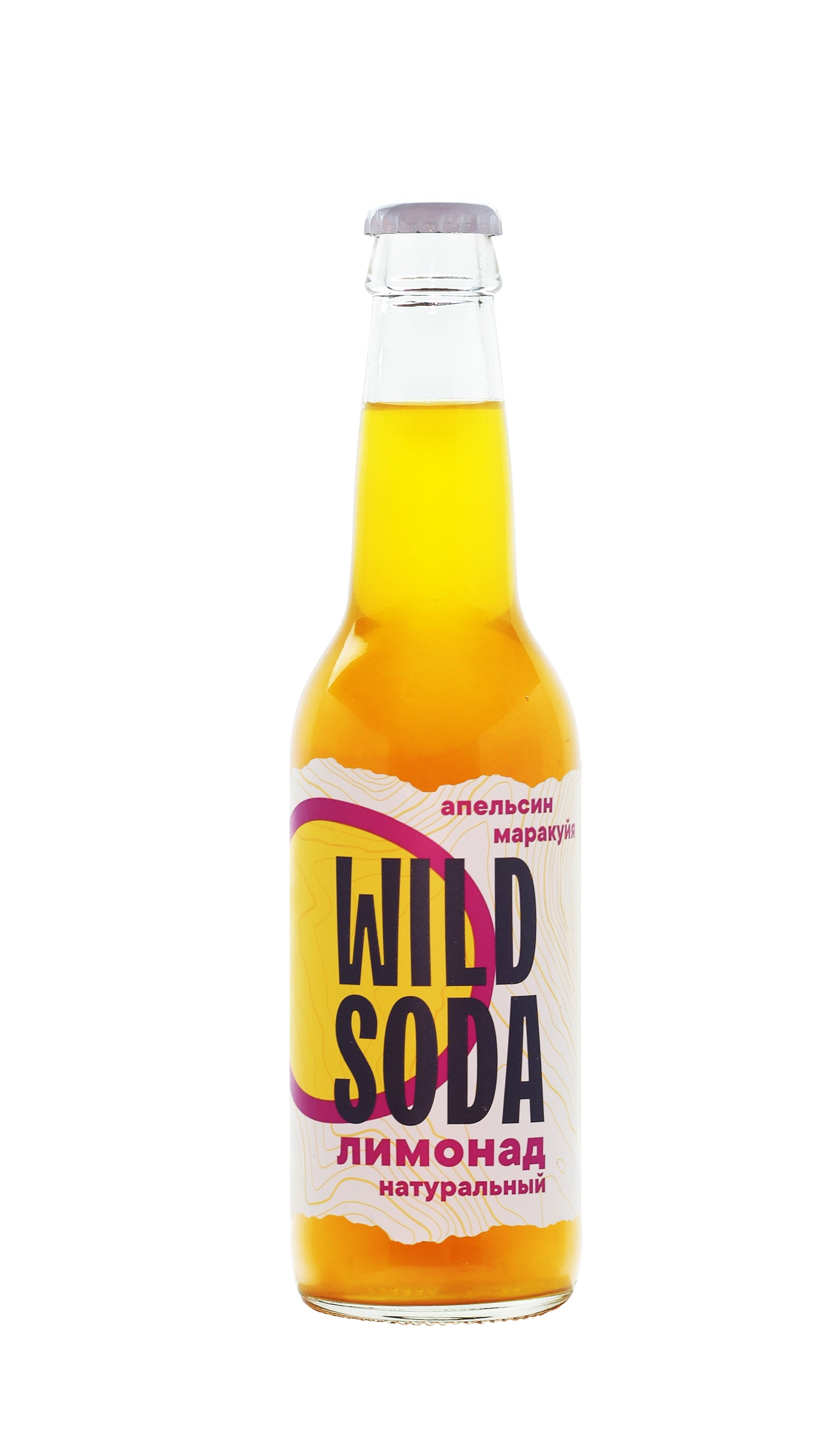 Лимонад WILDSODA апельсин-маракуйя
