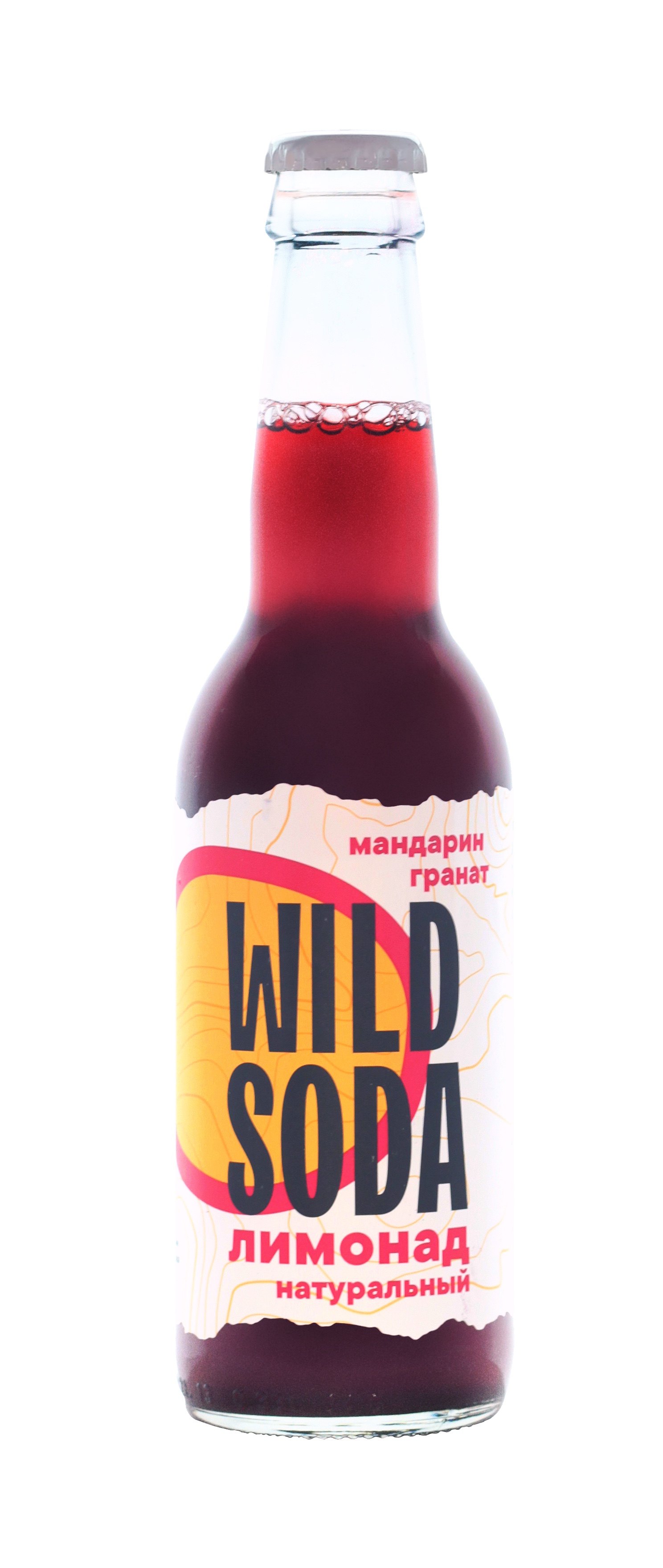 Лимонад WILDSODA мандарин-гранат
