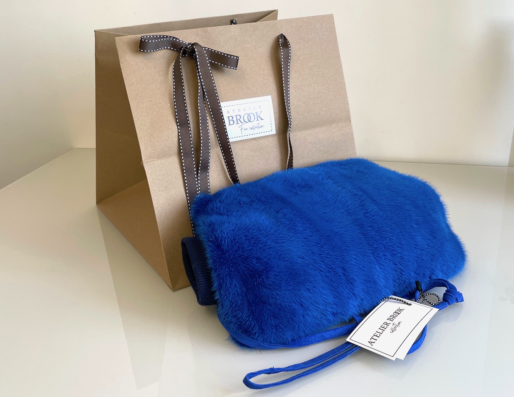 Муфта из натурального меха норки