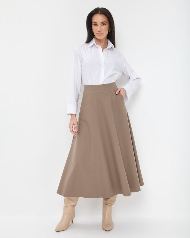 Юбка А-силуэта