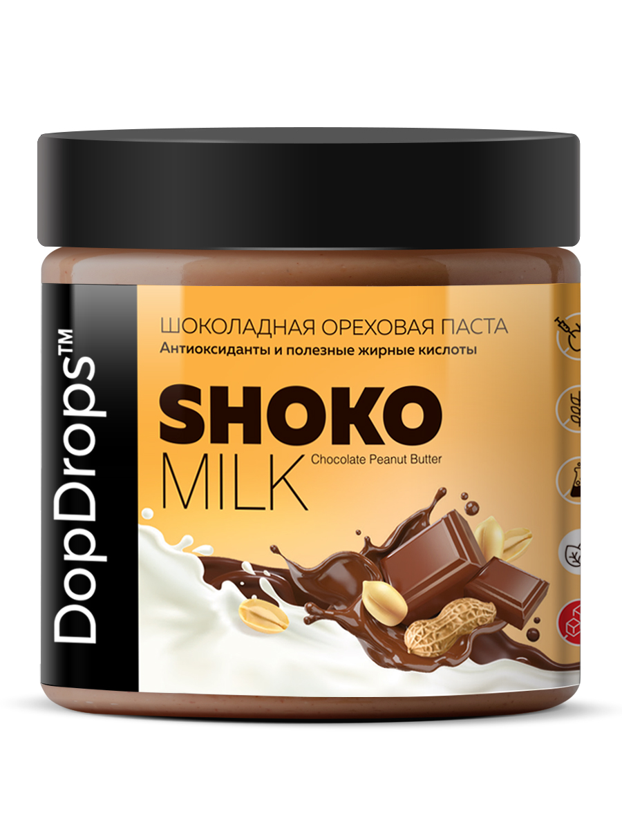 Арахисовая паста с молочным шоколадом