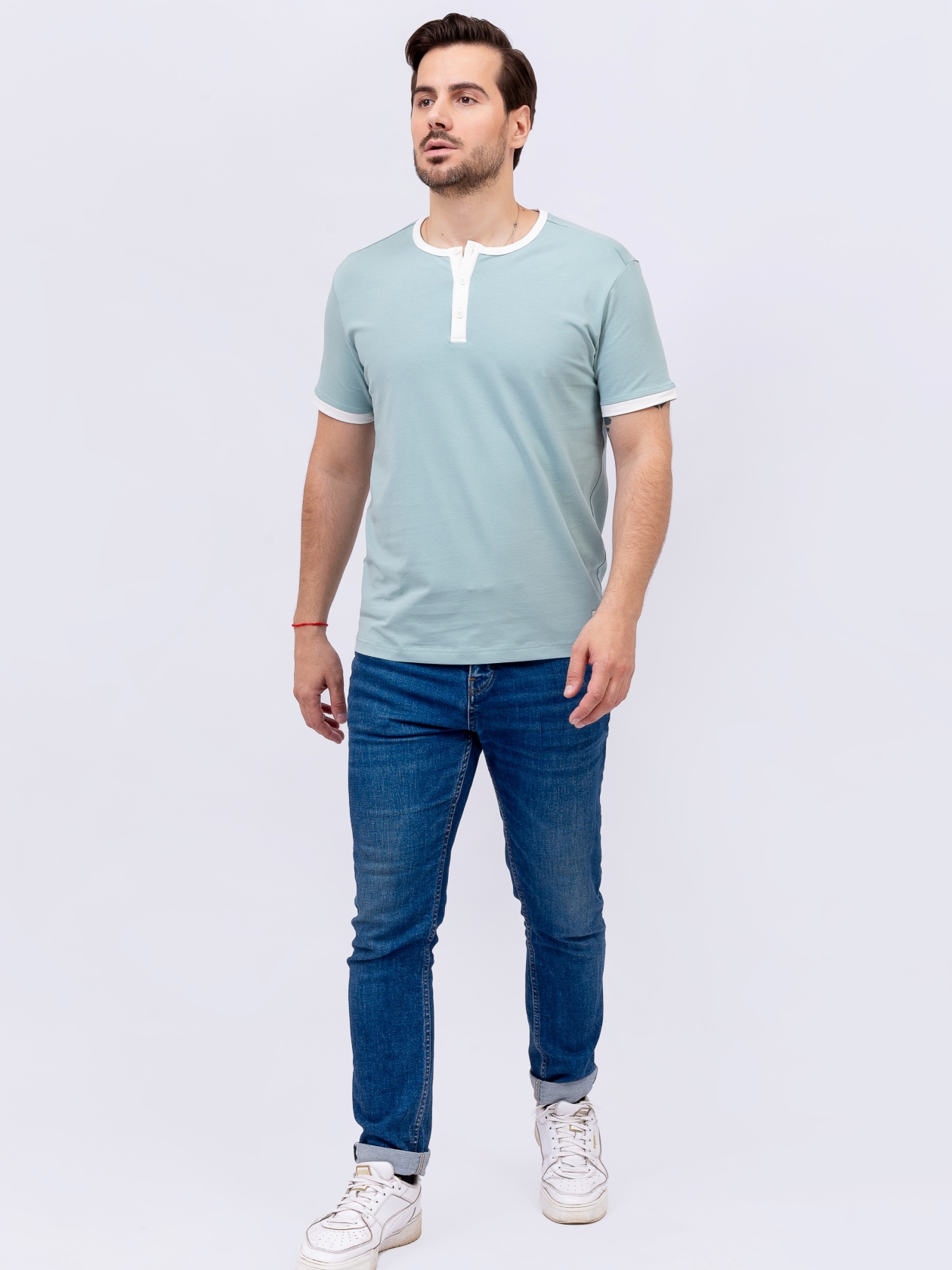 Поло мужское Meteor Athletic голубое