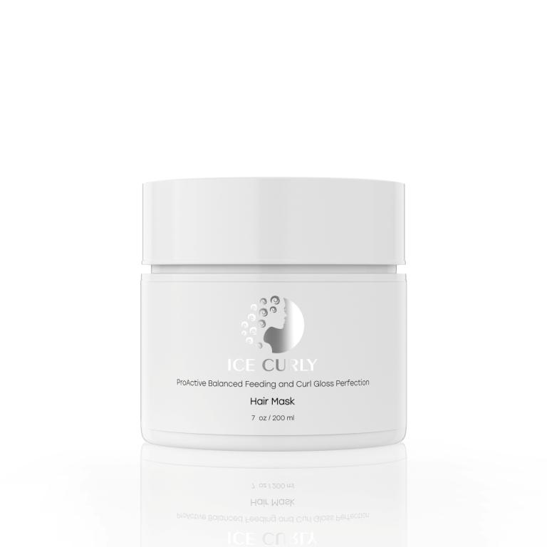 Маска для глубокого увлажнения кудрявых волос