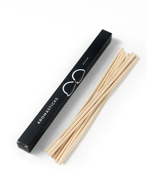 Палочки для диффузора ротанговые белые 25 см СОВА STICK 8 шт