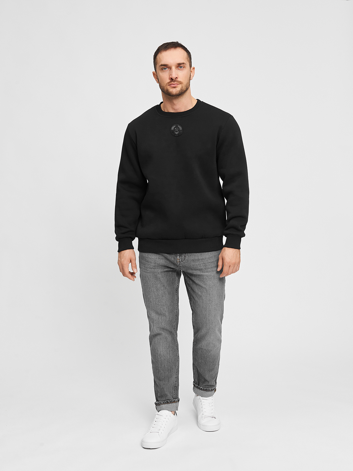 Свитшот муж "СССР Black edition"