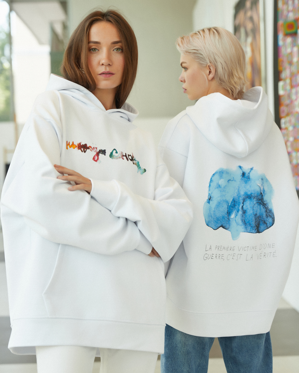 Худи Blue Poppy