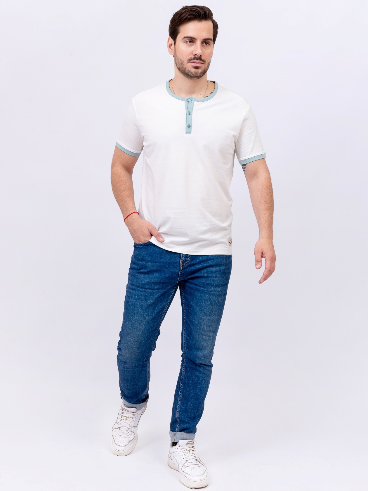 Поло мужское Meteor Athletic белое