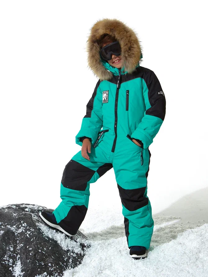 Комбинезон зимний СПЭЙС аква грин