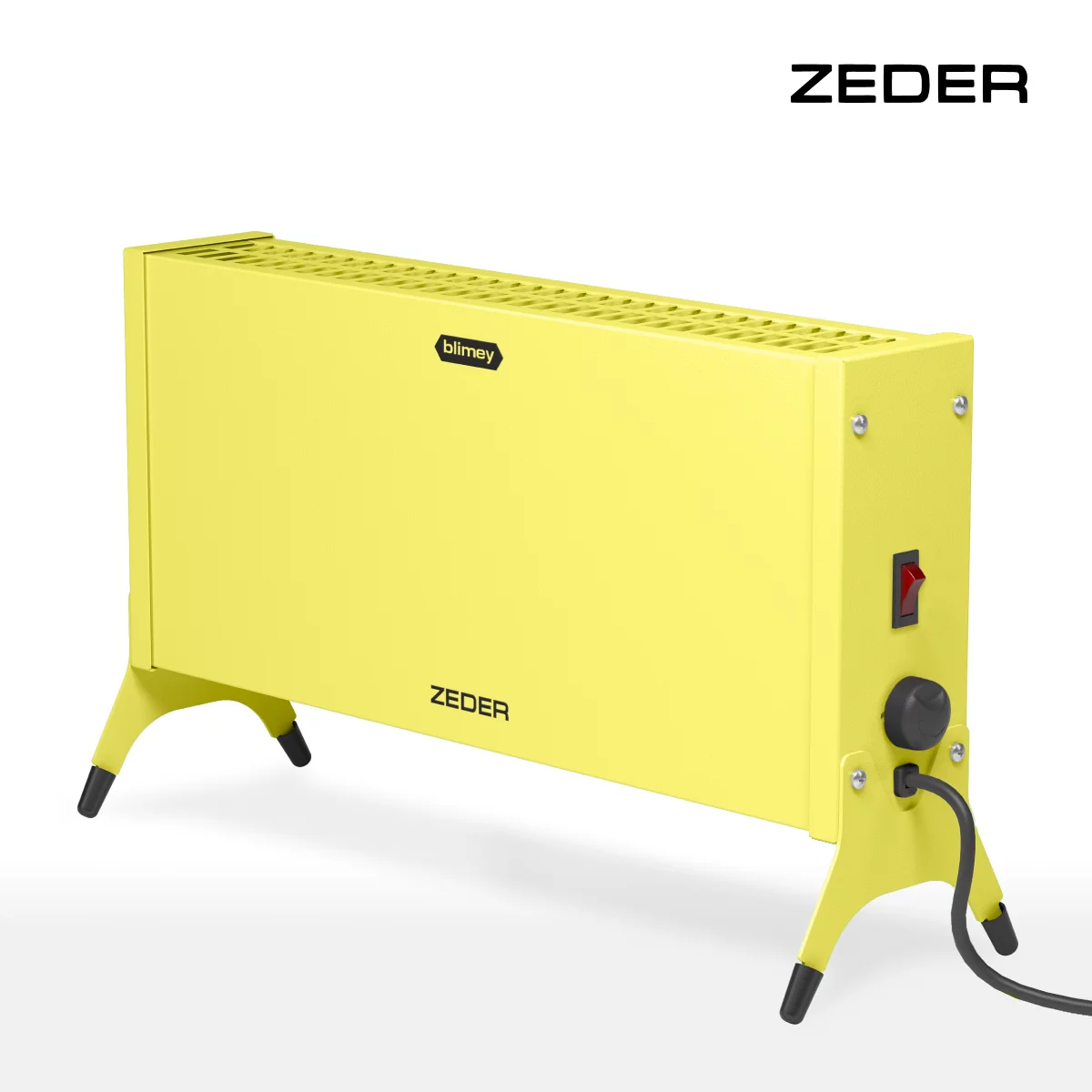 Конвектор электрический ZEDER 15MX-12 Yellow серии Blimey