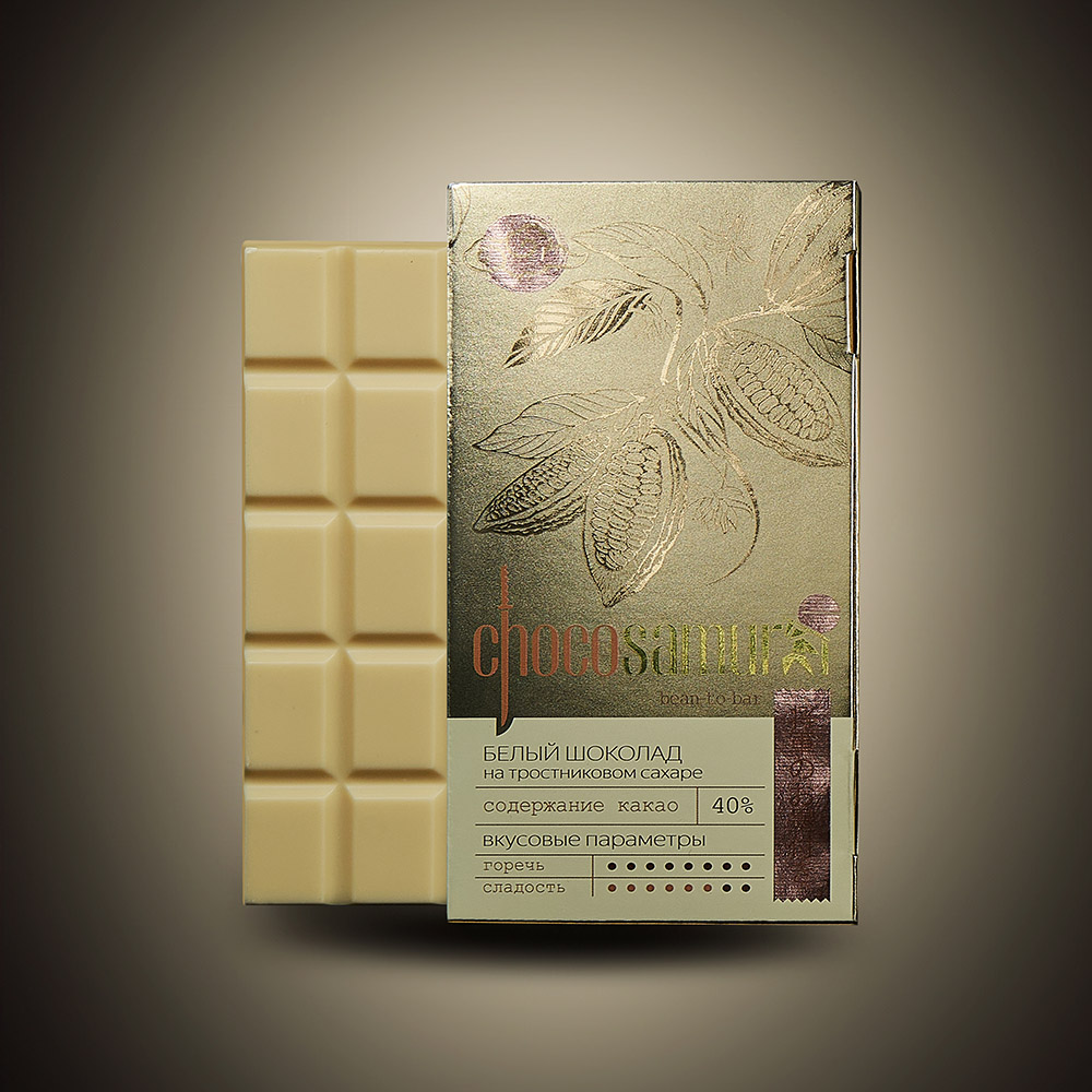 Ремесленный шоколад ChocoSamurai белый 40%