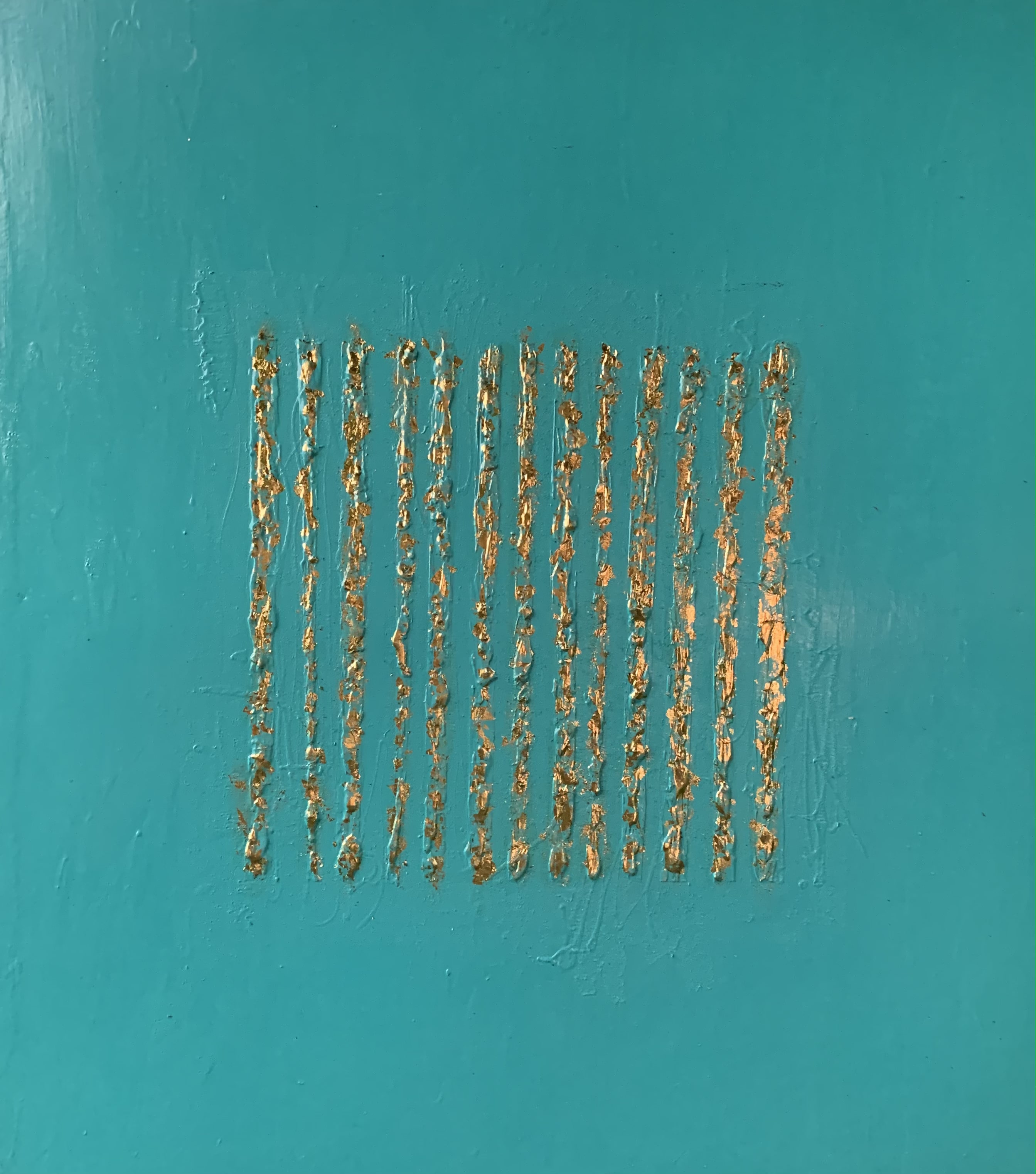 Oasis between worlds 130 x 120 cm