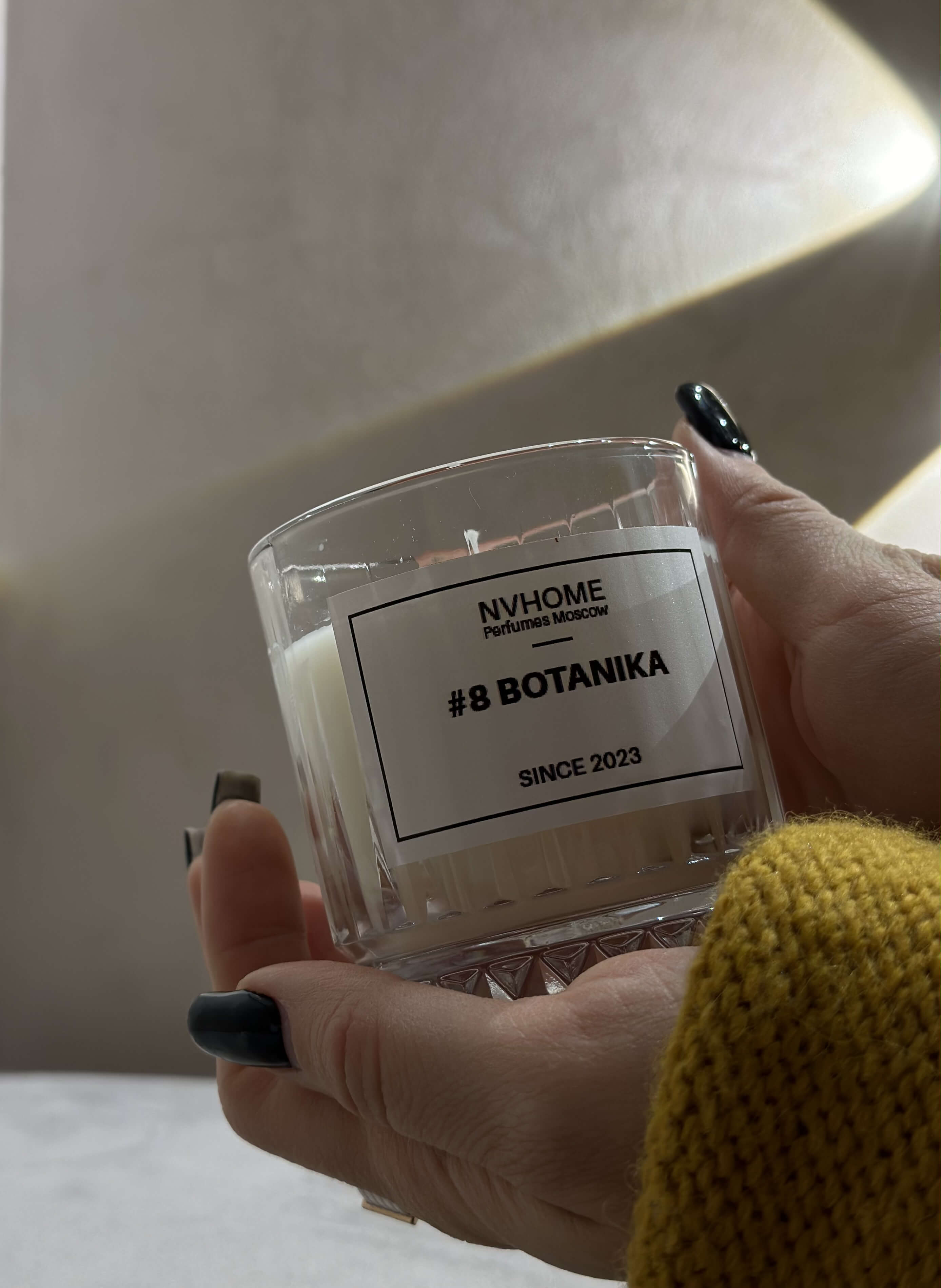 Аромасвеча NVHOME Crystal - #8 Botanika