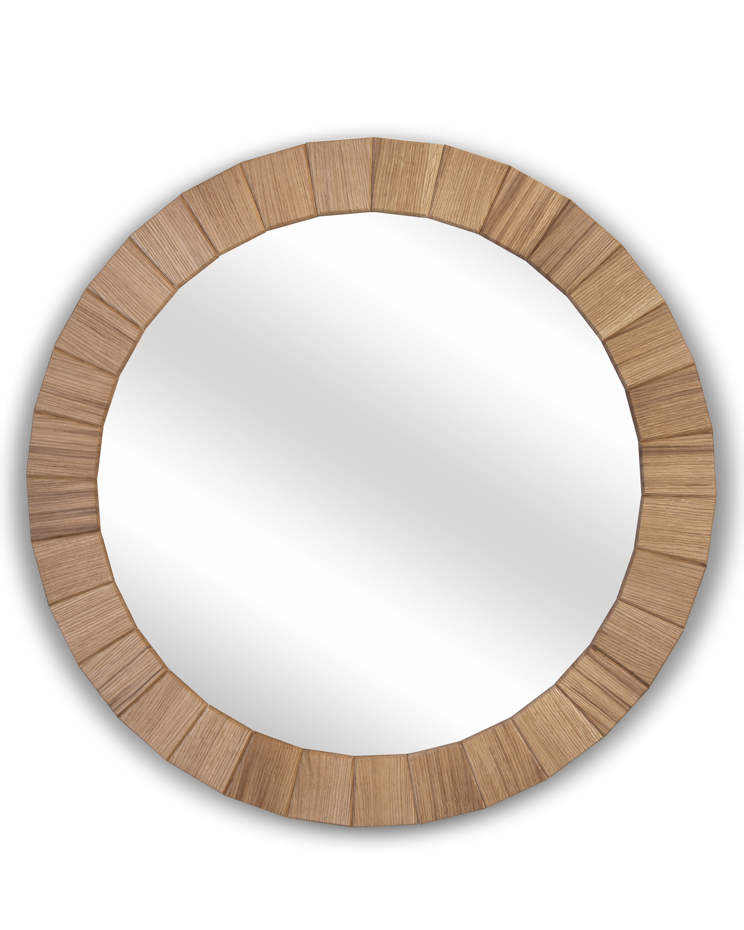 Зеркало настенное «Sun» oak (дуб) natura узкое 43 см