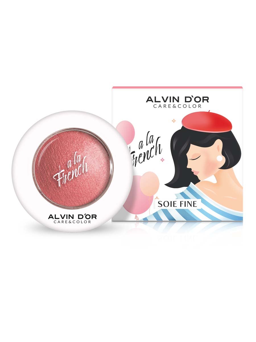 Запечённые румяна для лица BAKED BLUSH SOIE FINE тон 01