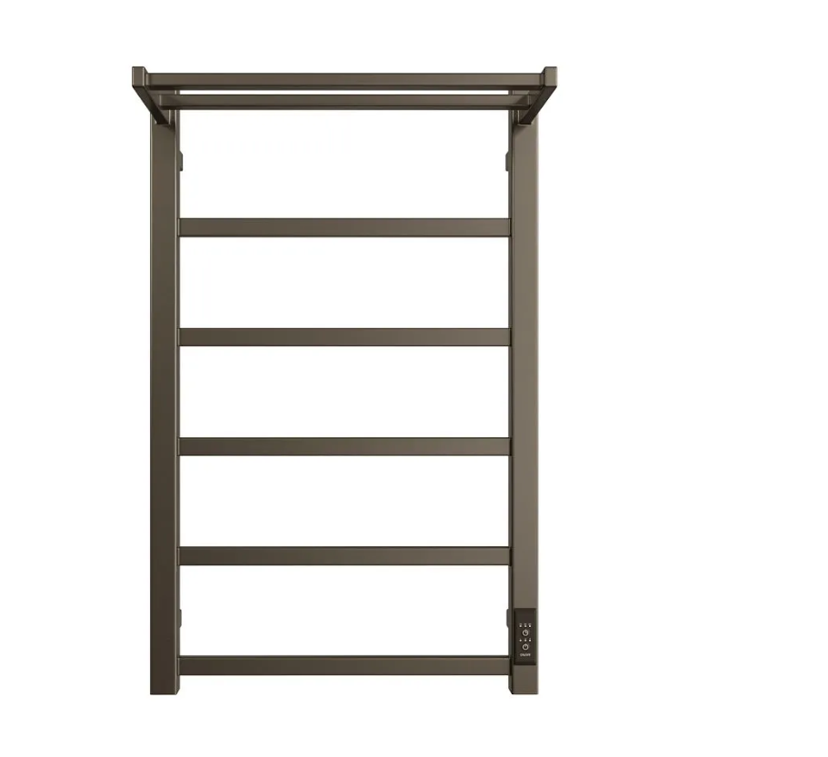 Полотенцесушитель электрический с полкой Dveen Mist rail 80х50