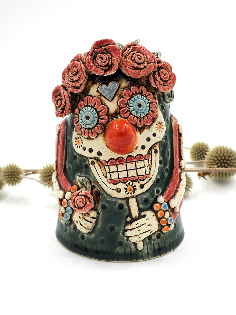 Колокольчик «El Día de Muertos. Mujer»
