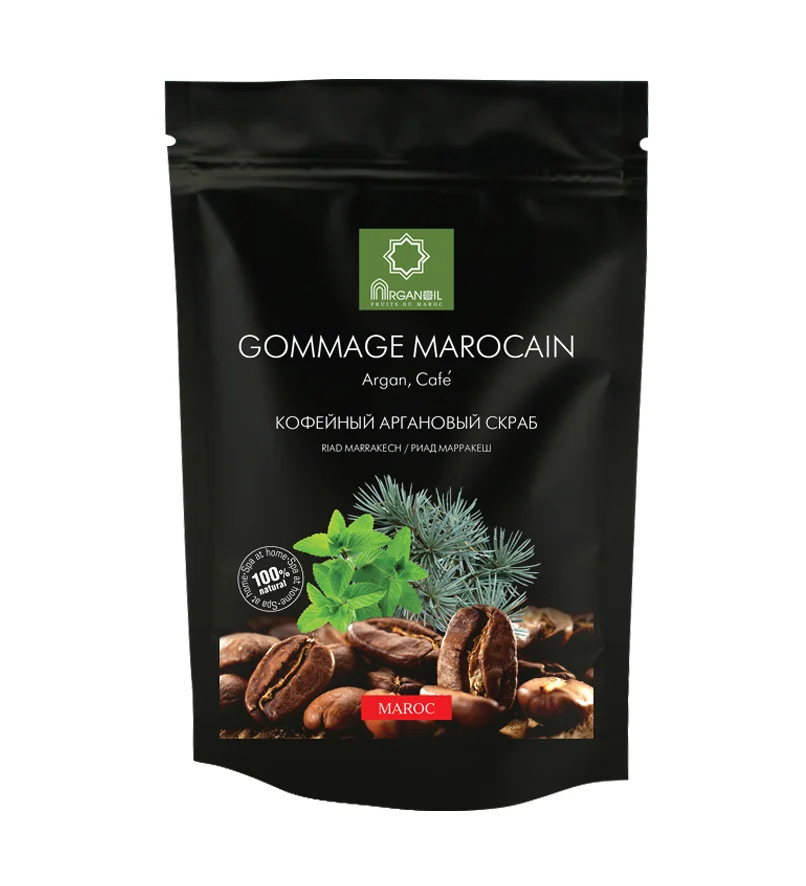 Скраб кофейный аргановый