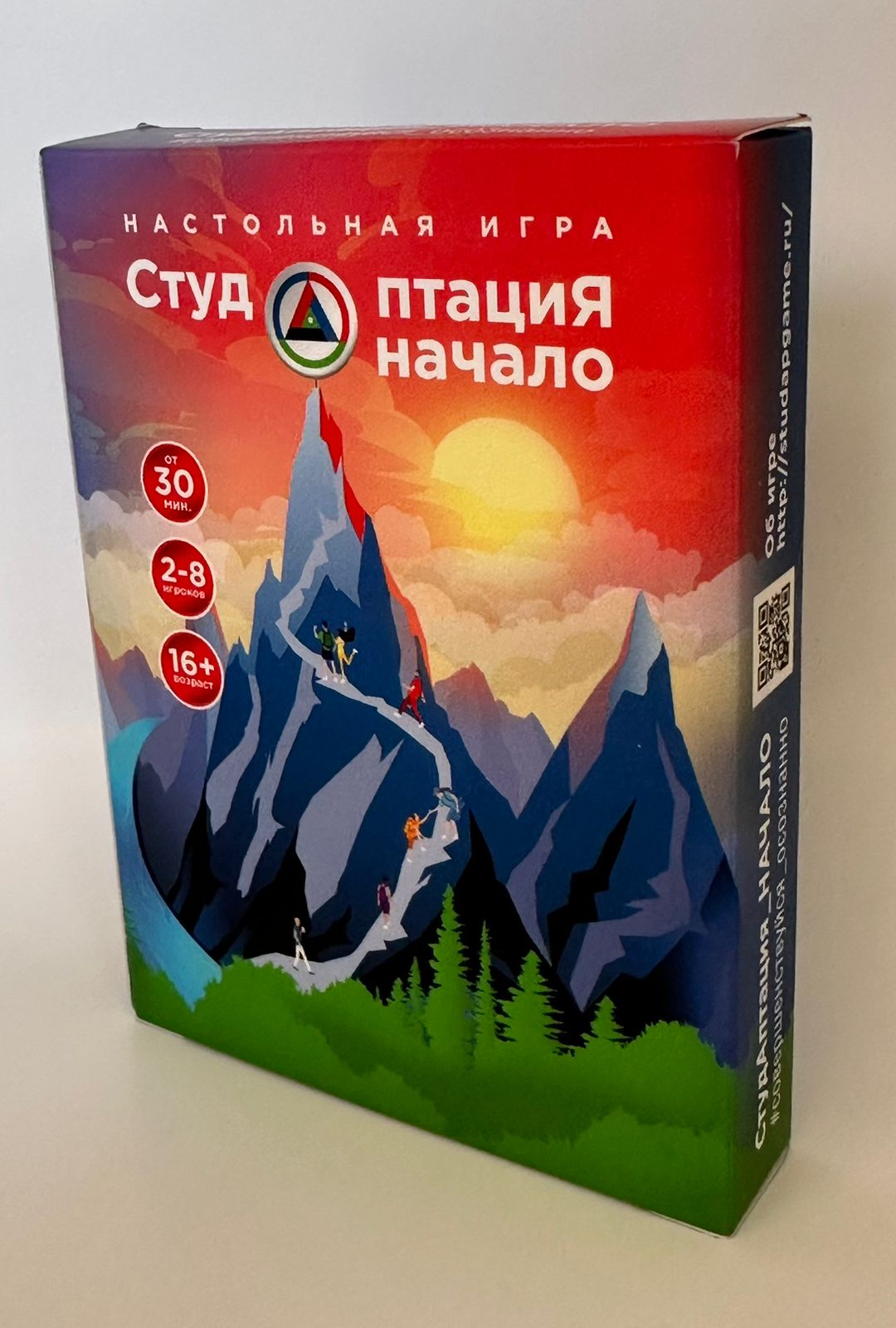 Настольная игра "СтудАптациЯ_НАЧАЛО" (дорожная версия)